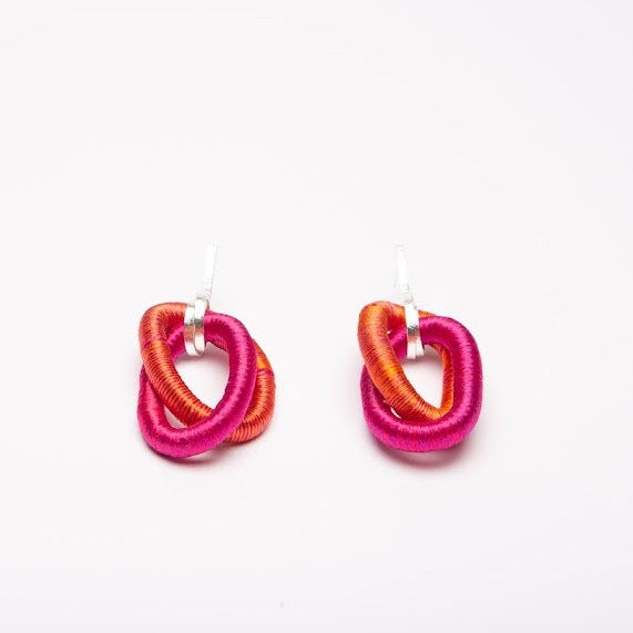 Aretes Dúo - Tejido