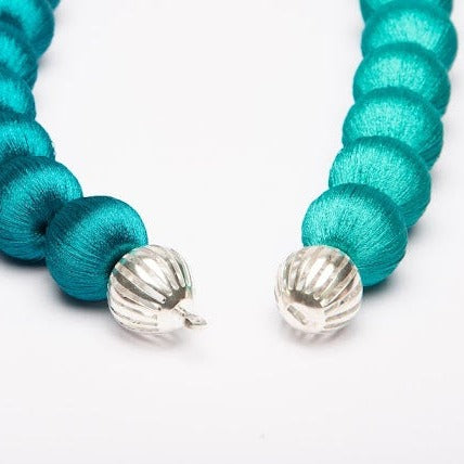 Collar Bolitas - Tejido