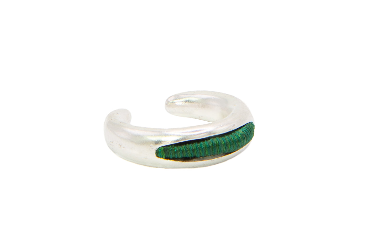 Earcuff midi peaks - Knitted