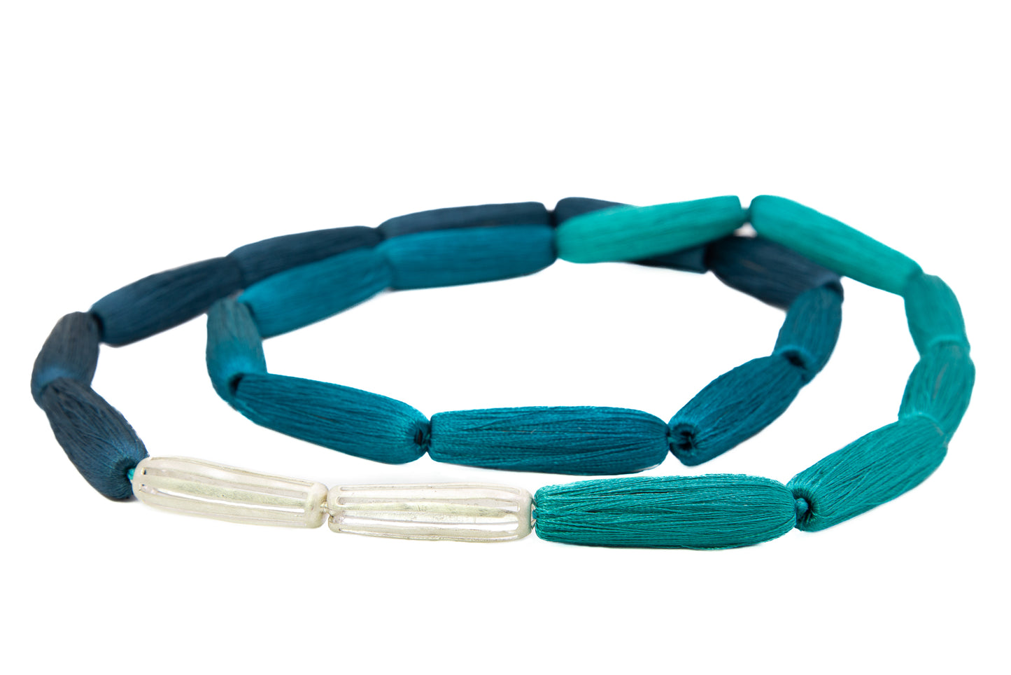 Collar dos gracias - Tejido