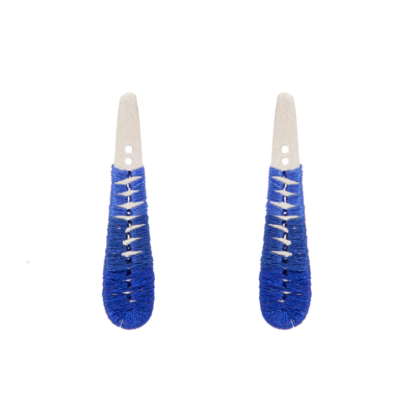 Aretes Plumas Midi - Tejido