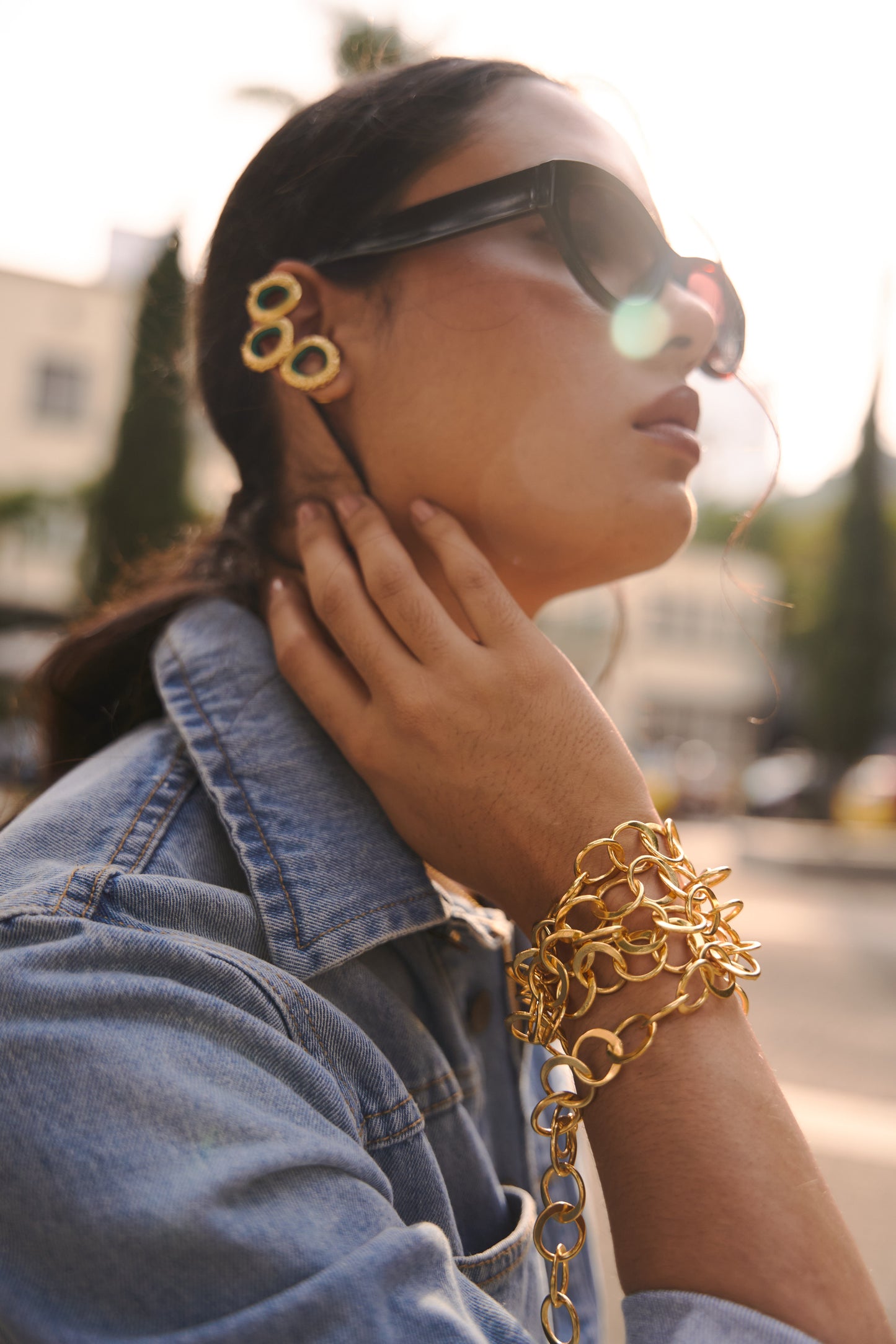 Collar Colaboración Dorado
