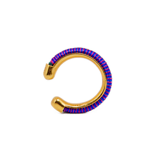 Earcuff Enredo Mini - Tejido