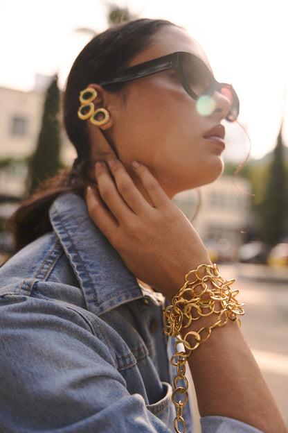 Collar Colaboración Dorado