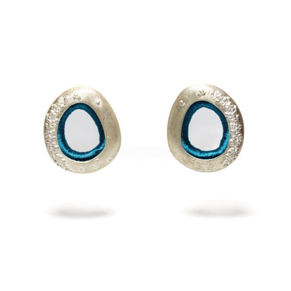 Arete Mini Juntos . Plata